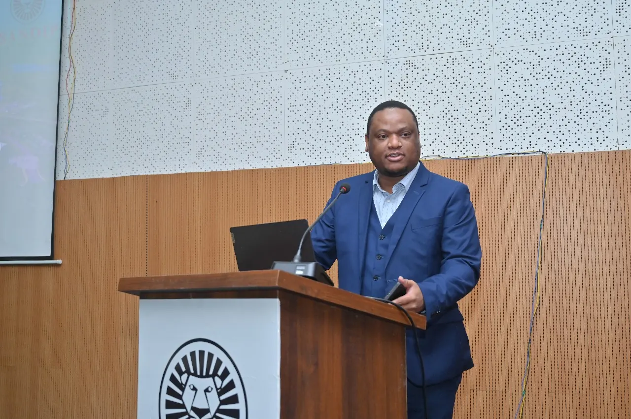 NAC director presenting at education event